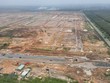Giải phóng mặt bằng sân bay Long Thành. Ảnh: TTXVN