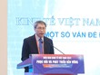 PGS.TS Bùi Quang Tuấn, Viện trưởng Viện Kl992 cổng game cá cược Việt Nam phát biểu tại Diễn đàn. (Ảnh: Duy Linh) .