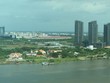 Khu đô thị mới Thủ Thiêm từ Quận 1 nhìn sang (ảnh: Lê Toàn)