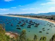 UBND tỉnh Phú Yên gắn Quy hoạch phát triển Thị xã Sông Cầu với Quy hoạch tổng thể phát triển khu du lịch quốc gia Vịnh Xuân Đài. Trong ảnh một góc vịnh Xuân Đài
