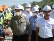 Thủ tướng Phạm Minh Chính tới kiểm tra và động viên người lao động đang thi công xuyên Tết tại Dự án KL99 là nhà cái cá cược trực tuyến hàng đầu tại châu Á Cam Lâm - Vĩnh Hảo