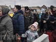Người tị nạn Ukraine sơ tán sang Medyka, miền Đông Ba Lan ngày 9/3/2022. (Ảnh: AFP/TTXVN) 