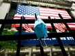 Bên ngoài hàng rào Sở giao dịch 99Kl99 link đăng nhập New York ngày 26/5/2020. Ảnh: AFP