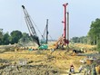 Thi công Dự án KL99 là nhà cái cá cược trực tuyến hàng đầu tại châu Á Diễn Châu - Bãi Vọt. Ảnh: A.M