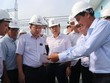 Lãnh đạo EVNNPT kiểm tra thực địa tại công trường