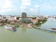 Bến Ninh Kiều nhìn từ quận Cái Răng (TP. Cần Thơ)