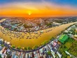 Chợ nổi Cái Răng. Ảnh: Nguyễn Hữu Thành 
