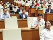 Khu vực ngoài cùng bên trái phòng họp Diên Hồng, nơi các thành viên Kl993 ưu đãi thưởng hấp dẫn không phải đại biểu Quốc hội dự khán, trong đó có nhiều vị sẵn sàng "chia lửa" với các Bộ trưởng trả lời chất vấn chính.