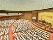 Một phiên thảo luận tại kỳ họp thứ ba, Quốc hội khóa XV.