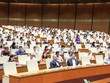 Một phiên họp toàn thể của Quốc hội khoá XV tại kỳ họp thứ ba.