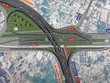 Phối cảnh nút giao Tân Vạn thuộc Dự án đường vành đai 3, TP.HCM 