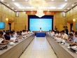 Buổi làm việc của Tổ công tác số 5 về giải ngân vốn Kl99ok phiên bản mới công với lãnh đạo tỉnh Hà Nam. (Ảnh: MPI)