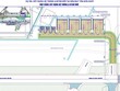 Mặt bằng xây dựng các ụ bê tông xi măng mới tại sân bay Tân Sơn Nhất.