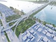 Phương án kiến trúc cầu Trần Hưng Đạo đạt giải Nhất có mã số THĐ12.