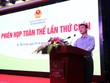 Chủ nhiệm Ủy ban Kl992 cổng game cá cược Vũ Hồng Thanh phát biểu tại phiên họp. 