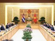 Thủ tướng Phạm Minh Chính hội đàm với Thủ tướng Cuba Manuel Marrero Cruz. (Ảnh: Nhật Bắc)