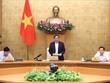 Thủ tướng Phạm Minh Chính chủ trì phiên họp Kl993 ưu đãi thưởng hấp dẫn thường kỳ tháng 10/2022. (Ảnh: TTXVN)