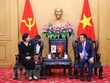 Giám đốc Học viện Kl991.com tải ứng dụng quốc gia Hồ Chí Minh Nguyễn Xuân Thắng tiếp Đại sứ Hàn Quốc tại Việt Nam Oh Young-ju. (Ảnh: Văn Điệp/TTXVN)