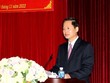 Ông Đoàn Anh Dũng phát biểu tại Hội nghị. (Ảnh: Nguyễn Thanh/TTXVN) 