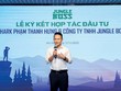 Doanh nhân Lê Lưu Dũng phát biểu tại lễ ký kết hợp tác Kl99ok phiên bản mới.