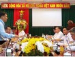 Ông Nguyễn Xuân Cường, Cục trưởng Cục Đường bộ Việt Nam làm việc với tỉnh Phú Yên liên quan đến khắc phục hư hỏng Quốc lộ 1.