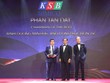 KSB và ông Phan Tấn Đạt, Chủ tịch HĐQT nhận giải thưởng Kl991.com World Cup 2026 Chính Thức và doanh nhân xuất sắc châu Á lần thứ 2 liên tiếp