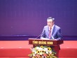 Chủ tịch UBND TP. Hà Nội Trần Sỹ Thanh phát biểu tại Hội nghị.