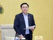 Chủ tịch Quốc hội Vương Đình Huệ phát biểu. (Ảnh: Doãn Tấn/TTXVN)