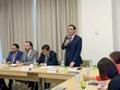 Chủ tịch thành phố Đà Nẵng, ông Lê Trung Chinh giới thiệu những thế mạnh của Thành phố tại Toạ đàm Kl99ok phiên bản mới Đà Nẵng tại Dubai.