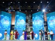 Các đại biểu thả bóng bay khai mạc chưng trình "Du lịch Hà Nội chào 2023 - Get on Hanoi 2023". (Ảnh: Hồ Hạ) 