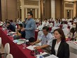 Đại diện một Kl991.com World Cup 2026 Chính Thức FDI phản ánh về việc khó xin cấp giấy phép PCCC - Ảnh: Anh Quân