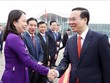 Chủ tịch nước Võ Văn Thưởng lên đường thăm chính thức CHDCND Lào (Ảnh: TTXVN)