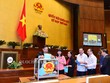 Lấy phiếu tín nhiệm tại Quốc hội khoá XIV.