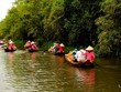 Du khách trải nghiệm khu du lịch sinh thái Gáo Giồng - Đồng Tháp