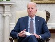 Tổng thống Mỹ Joe Biden phát biểu trong một cuộc đàm phán về trần nợ công với Chủ tịch Hạ viện Kevin McCarthy, tại Washington DC., ngày 22/5/2023. Ảnh: AFP/TTXVN 