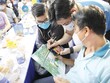 Nhiều dự án thu hút lượng lớn khách hàng tham quan. Ảnh: Việt Dũng 