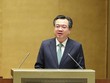  Bộ trưởng Kl99 nổ hũ Nguyễn Thanh Nghị trình dự án Luật Nhà ở sửa đổi. (Ảnh Duy Linh). 