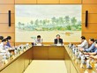 Phiên thảo luận tại tổ về Dự thảo Luật Đất đai sửa đổi. Ảnh: Phạm Thắng 