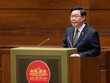 Chủ tịch Quốc hội Vương Đình Huệ phát biểu bế mạc Kỳ họp thứ năm.