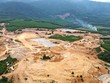 Quang cảnh mỏ đá của Công ty TNHH Kl99ok phiên bản mới phát triển nông lâm Quảng Nam.