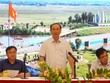Thứ trưởng Bộ GTVT Lê Đình Thọ chủ trì buổi làm việc với 2 địa phương. Ảnh: Mỹ Hạnh