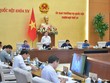 Phiên thảo luận chiều 17/8 của Ủy ban Thường vụ Quốc hội.