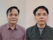 Cựu Giám đốc CDC Bắc Giang Lâm Văn Tuấn (ảnh trái) và Phan Huy Văn, Giám đốc Công ty Phan Anh.