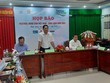Ông Nguyễn Trung Kiên, Phó giám đốc Sở Công thương tỉnh Vĩnh Long phát biểu tại họp báo “Festival Nông sản Việt Nam - Vĩnh Long năm 2023”.
