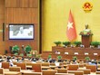 Toàn cảnh phiên thảo luận Dự án Luật Đất đai sửa đổi của các đại biểu Quốc hội chuyên trách.