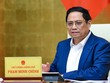 Thủ tướng yêu cầu tập trung thúc đẩy có trọng tâm, trọng điểm 3 động lực tăng trưởng là Kl99ok phiên bản mới, xuất khẩu, tiêu dùng. (Ảnh: Nhật Bắc)