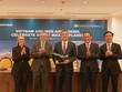Lãnh đạo Boeing và Vietnam Airlines tại lễ ký kết