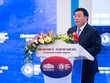 Ông Nguyễn Xuân Thắng, Giám đốc Học viện Kl991.com tải ứng dụng quốc gia Hồ Chí Minh phát biểu đề dẫn. 