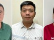 Từ trái qua phải: Nguyễn Lộc An, Trần Trác Việt Đức, Đỗ Thị Tuyết Nga. Ảnh: Bộ Công an.
