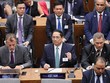 Thủ tướng Phạm Minh Chính phát biểu tại Hội nghị Thượng đỉnh Tham vọng Khí hậu của Liên hợp quốc. (Ảnh: Dương Gian/TTXVN)